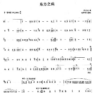 笛子谱 | 东方之珠 罗大佑