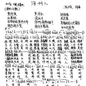 河州人_歌曲简谱_词曲:张璟 张璟