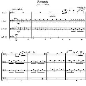 Romance 大提琴四重奏 肖斯塔科维奇