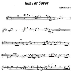 萨克斯谱 | Run for cover David Sanborn 大卫 森鹏