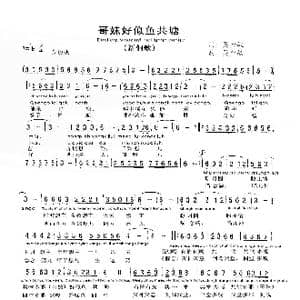 哥妹好似鱼共塘_歌谱投稿_词曲:吴金敏 吴金敏