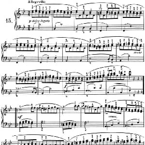 25首车尔尼Op.748练习曲 钢琴谱 车尔尼