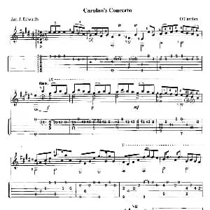 古典吉他 From the Dance 吉他谱 James Edwards 詹姆斯 爱德华兹