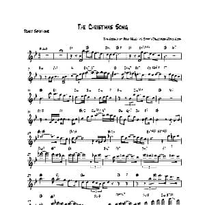 萨克斯谱 | The Christmas Song 次中音萨克斯