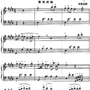 手风琴谱 | 潜海姑娘 培君