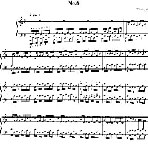 哈农指法练习 钢琴谱