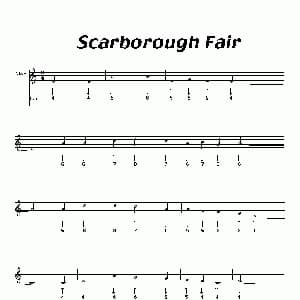 口琴谱 | Scarborough Fair 布鲁斯