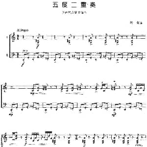 五度二重奏 大提琴 姚娟