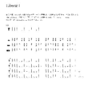 Liberté I 非洲手鼓谱
