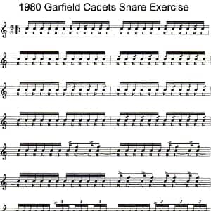 超正规军鼓独奏练习 6