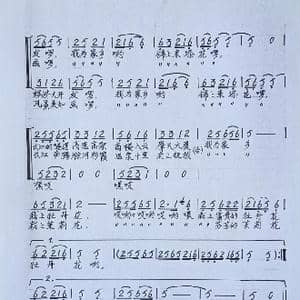 我为家乡锦上添花{2}_歌谱投稿_词曲:谢意伟 甜业