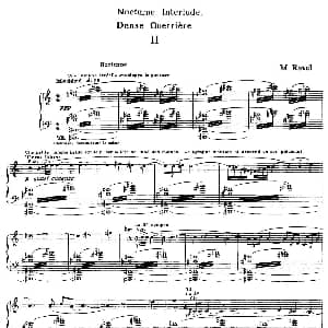 Daphnis et Chloe 钢琴谱 莫里斯 拉威尔