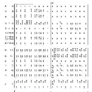 北京喜讯到边寨 民乐简谱总谱 21 30_歌曲简谱_词曲: 郑路　马洪业