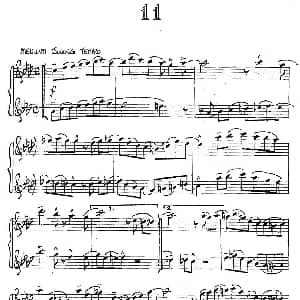 萨克斯谱 | Jazz Conception For Saxophone Duets 11 二重奏