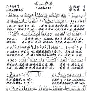 东北老家_歌谱投稿_词曲:刘向辉 张艺军
