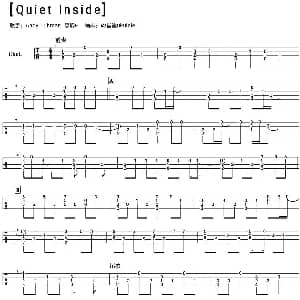 Quiet Inside 吉他谱 Andy Tubman