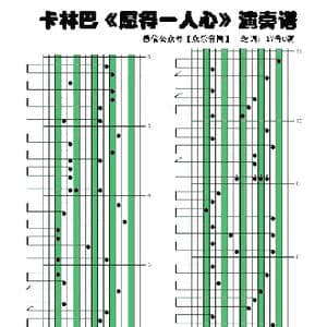 愿得一人心_歌谱投稿_词曲:胡小健 罗俊霖