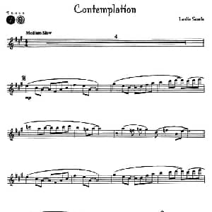 萨克斯谱 | Contemplation