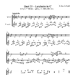 Metodo Completo Op.27 3 吉他谱 卡鲁里 Ferdinando Carulli