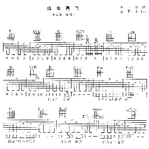 远走高飞 吉他谱 林忆莲 汪一平 卡门 汪一平