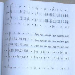 中国电影音乐联奏_歌曲简谱_词曲:张敬安 欧阳谦叔 罗宗贤 葛炎 吕其明 杨庶正 肖培珩 朱晓谷编曲