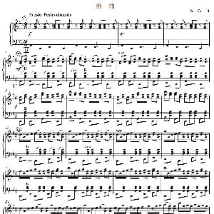 手风琴谱 | 组曲 廖一瑄