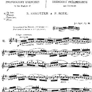 小提琴谱 | 顿特24首小提琴练习曲 作品37—11 顿特