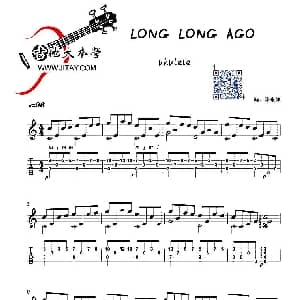 Long Long Ago 吉他谱