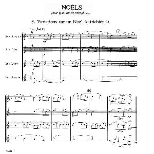 萨克斯谱 | jean Bouvard 编写的6首萨克斯四重奏之五 jean Bouvard