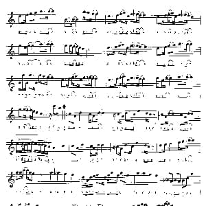 萨克斯谱 | 野猫不鲁斯 蒙蒂 萨恩夏