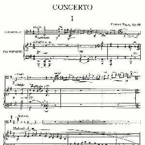 E小调大提琴协奏曲