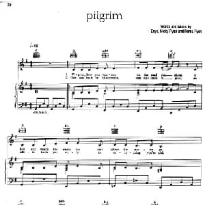 PILGIM _外国歌谱