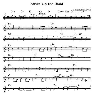 Strike Up The Band 单簧管