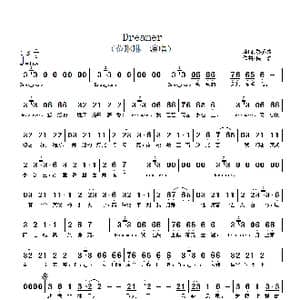 Dreamer_歌谱投稿_词曲:黎乔筑