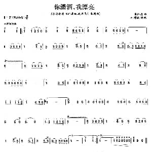 笛子谱 | 你潇洒 我漂亮