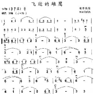 二胡谱 | 飞逝的雄鹰 周成龙