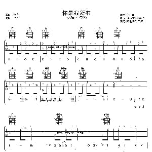 你是我所有 吉他谱 刘德华 徐继宗 刘德华 伍仲衡