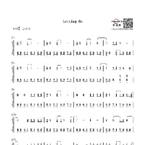 Letting Go_外国歌谱_词曲:蔡健雅 蔡健雅