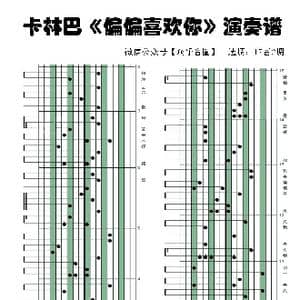 偏偏喜欢你_歌谱投稿