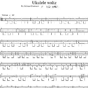 Ukulele waltz 吉他谱 Aldrine Guerrero