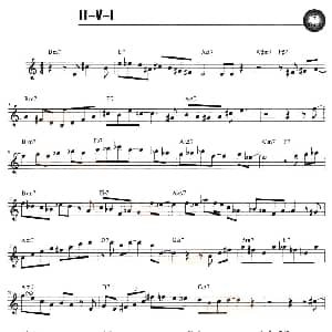 萨克斯谱 | II V I