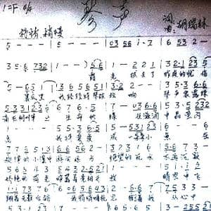 琴声_歌谱投稿_词曲:胡瑞林 胡瑞林