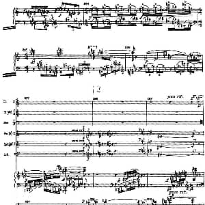 Piano Concerto Op.42 钢琴谱 阿诺德 勋伯格