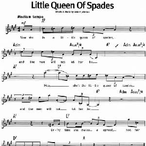 蓝调音乐:Little Queen Of Spades_外国歌谱