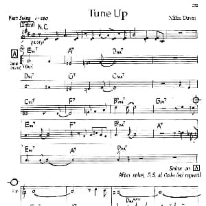 Tune Up 钢琴谱