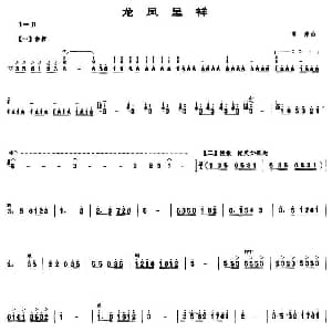 龙凤呈祥 笙谱 高沛