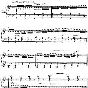 40首车尔尼Op.299钢琴快速练习曲 钢琴谱 车尔尼