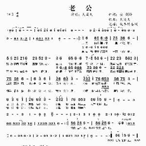 老公_歌曲简谱_词曲:安 剑锋 天籁天