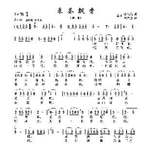 采茶飘香_歌谱投稿_词曲:张代伐 周昌会