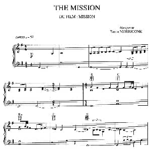 电影配乐大师莫瑞康最佳20首钢琴谱 钢琴谱 莫瑞康 Ennio Morricone